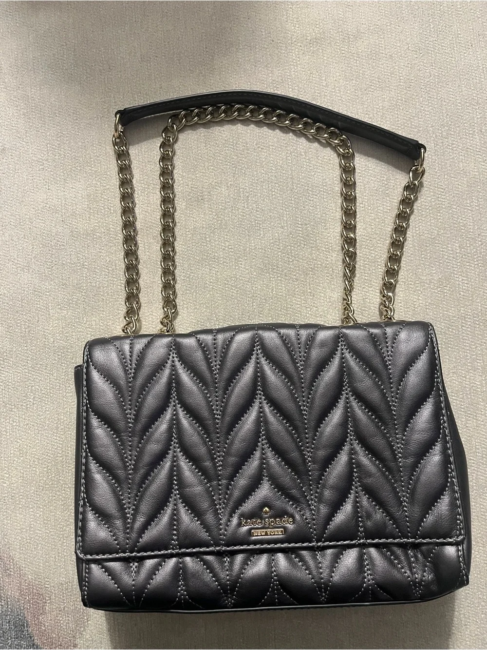 Kate Spade Emelyn Briar Lane Quilted Convertible Crossbody / Shoulder Bag